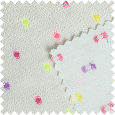 全棉色织提花剪花